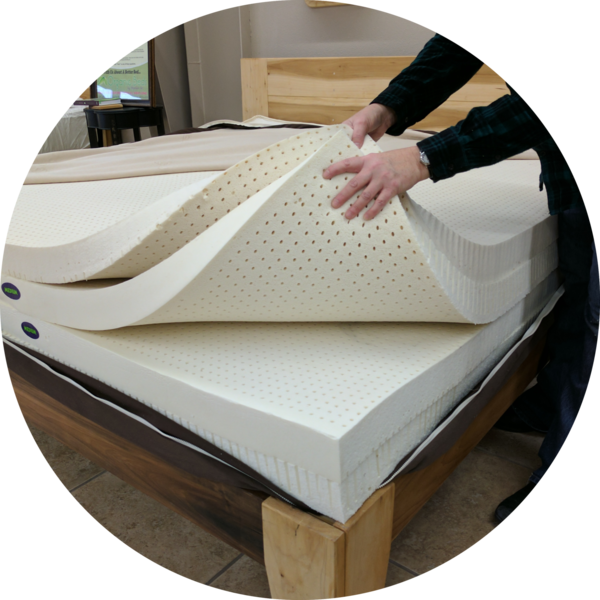 You to can sleep on a 100% certified organic mattress from Mountain Air Organic Beds.